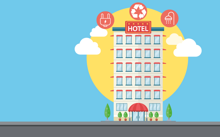 Hotéis com práticas mais sustentáveis podem reduzir custos e atrair clientes