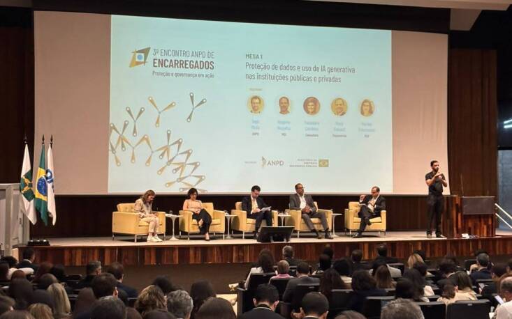 Os desafios relacionados &agrave; implementa&ccedil;&atilde;o da LGPD e &agrave; governan&ccedil;a digital foram tema do 3&ordm; Encontro de Encarregados: Prote&ccedil;&atilde;o e Governan&ccedil;a em A&ccedil;&atilde;o. (Foto: Divulga&ccedil;&atilde;o/FecomercioSP)