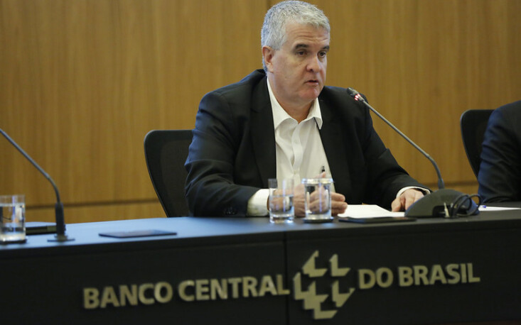 Diretor de Regulação do BC, Otávio Damaso, durante a coletiva sobre o Open Finance