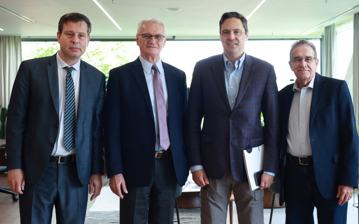 O deputado Luiz Philippe Orleans e Bragança visitou a sede e incluirá as propostas da FecomercioSP ao PLP 51/2019, de sua autoria (Foto: Edilson Dias)