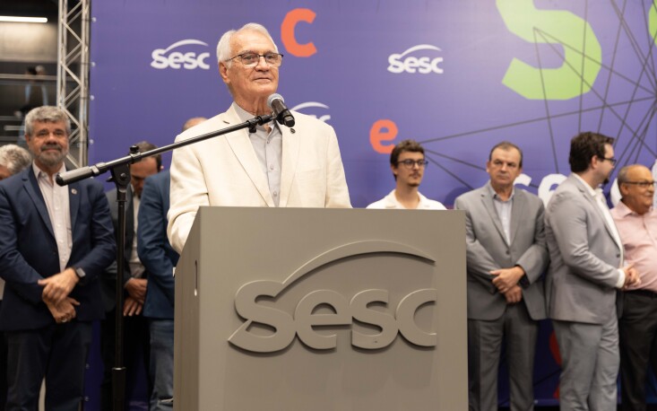 Ivo Dall’Acqua Júnior, presidente em exercício da FecomercioSP e membro do Conselho Regional do Sesc em São Paulo (Fotos: divulgação Sesc)