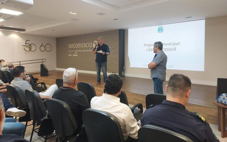 O presidente do Sincomercio Araraquara, Antônio Deliza Neto, destacou o engajamento do Sindicato na segurança local