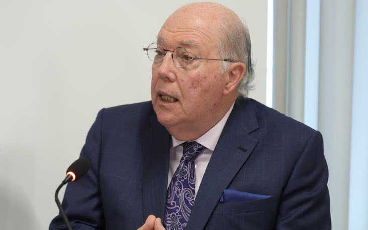 Márcio Olívio Fernandes da Costa, presidente do Codecon/SP, durante o 7º Congresso. (Foto: Edilson Dias/FecomercioSP)
