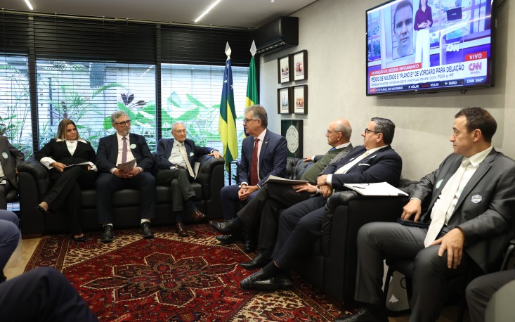 Reuni&atilde;o com o senador Laercio Oliveira (PP/SE)
