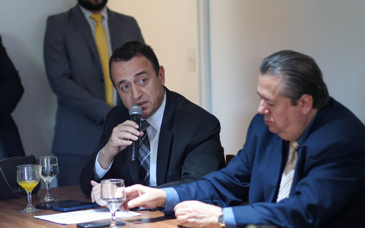 O presidente do Conselho de Servi&ccedil;os da FecomercioSP, Marcelo Braga
