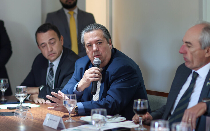 O presidente do Conselho de Com&eacute;rcio Atacadista da Entidade, Ronaldo Jamar Taboada