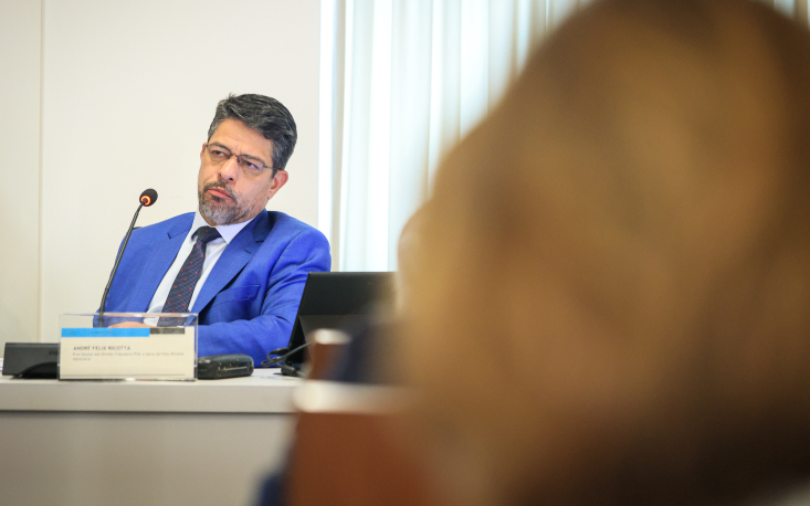 Andr&eacute; Felix Ricotta afirma que a nova lei consolida entendimentos j&aacute; adotados pelos tribunais e amplia a vincula&ccedil;&atilde;o do Fisco aos precedentes do STF e do STJ (Fotos: Edilson Dias)