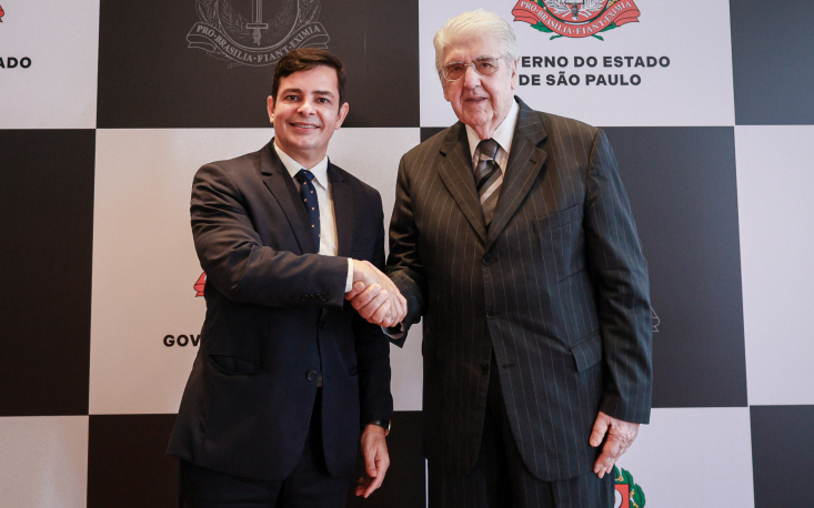 Samo Tosatti, ao lado de Rubens Medrano