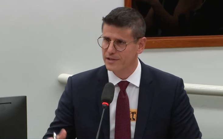 Andriei Gutierrez, coordenador do Conselho de Economia Digital e Inovação da FecomercioSP, participou da audiência pública