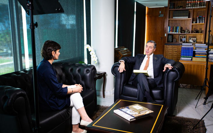 Barroso em entrevista inédita ao Canal UM BRASIL