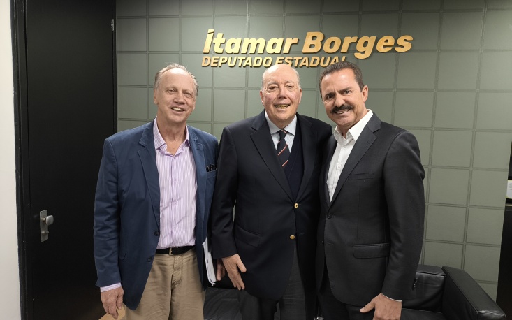 Deputado estadual Itamar Borges, presidente da Frepem na Alesp. (Foto: Divulgação/FecomercioSP)