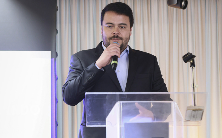 Rodrigo Hayashi (PSD/SP), secretário municipal do Desenvolvimento Econômico e Trabalho contou que 900 mil novas empresas abriram na Capital desde 2021 (Imagem: Edilson Dias)